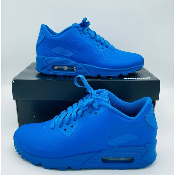 WMNS NIKE AIR MAX 90 HYPERFUSE ID SHOES SZ 6 - Picture 2 of 12